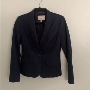 Navy blue classic blazer